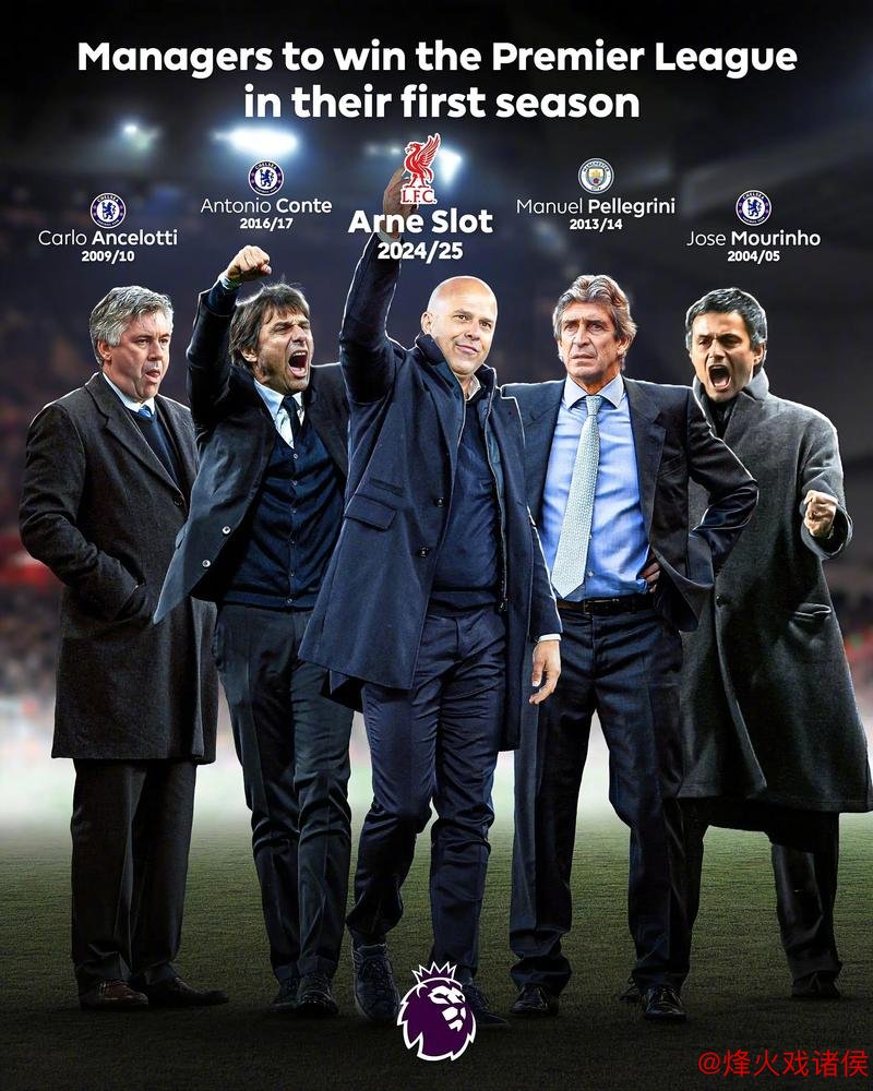 斯洛特成为第四位首赛季带领球队圣诞节领跑的主教练